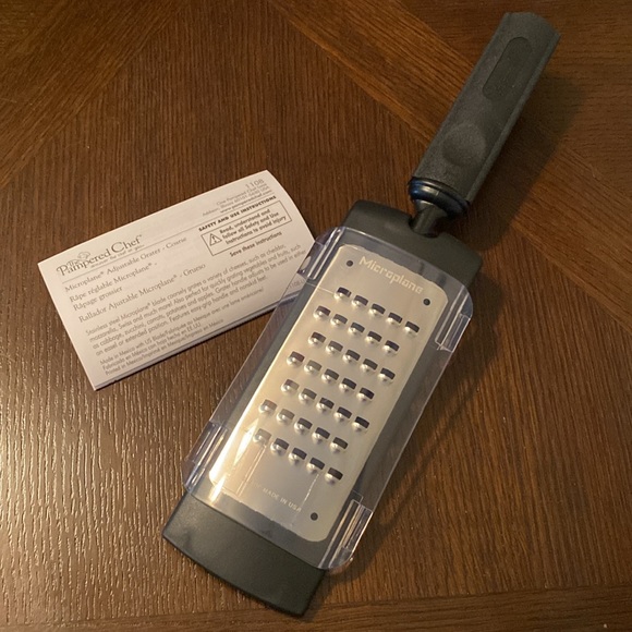Pampered Chef Kitchen Pamperedchefmicroplane Adjustable Grater